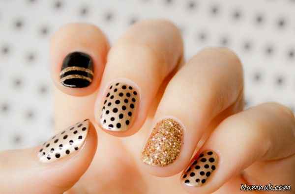 طراحی ناخن اکلیلی